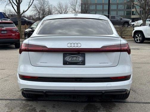 Glacier White Metallic 2022 Audi e-tron S line Premium