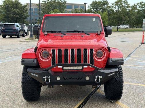 Firecracker Red Clearcoat 2019 Jeep Wrangler Unlimited Sahara