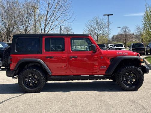 Firecracker Red Clearcoat 2025 Jeep Wrangler 4xe Sport