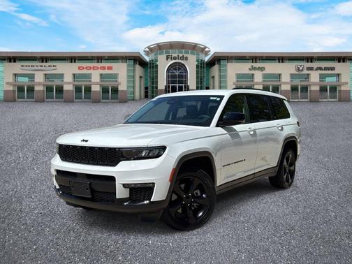Bright White Clearcoat 2024 Jeep Grand Cherokee L Limited SUV