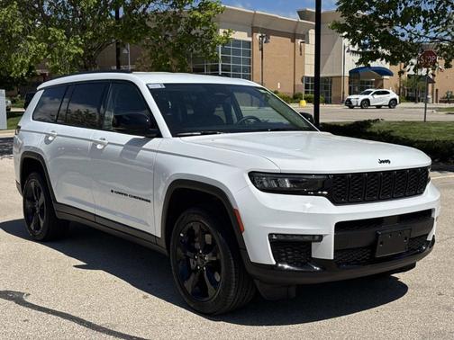 Bright White Clearcoat 2024 Jeep Grand Cherokee L Limited