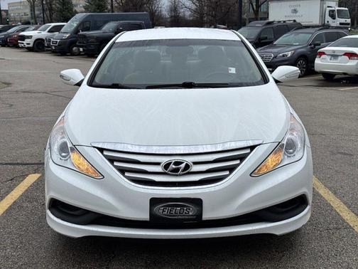 Pearl White 2014 Hyundai SONATA GLS