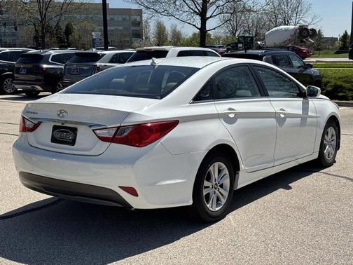 Pearl White 2014 Hyundai SONATA GLS