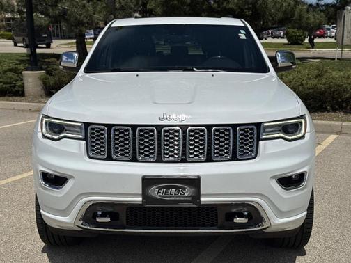 Bright White Clearcoat 2018 Jeep Grand Cherokee Overland