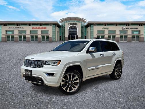 Bright White Clearcoat 2018 Jeep Grand Cherokee Overland