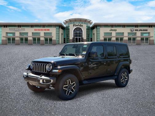Black 2027 Jeep Wrangler Sahara