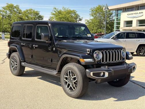 Black 2027 Jeep Wrangler Sahara