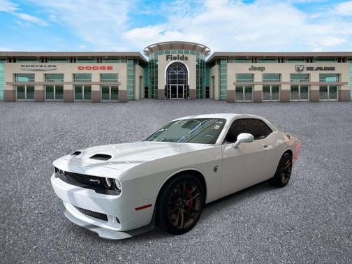White Knuckle Clearcoat 2023 Dodge Challenger SRT Hellcat