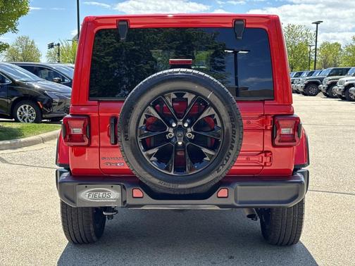 Firecracker Red Clearcoat 2025 Jeep Wrangler 4xe Sahara