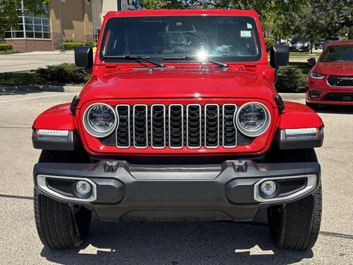 Firecracker Red Clearcoat 2025 Jeep Wrangler 4xe Sahara