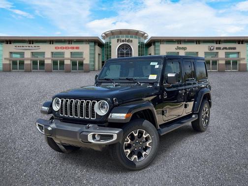 Black 2026 Jeep Wrangler Sahara