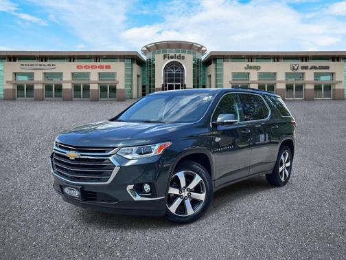 Graphite Metallic 2019 Chevrolet Traverse LT Leather