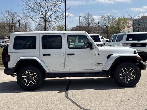 Bright White 2026 Jeep Wrangler Sahara