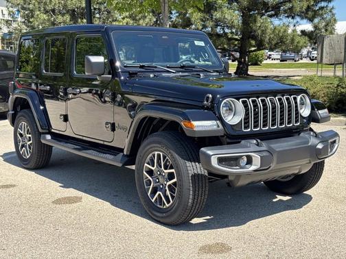 Black 2026 Jeep Wrangler Sahara