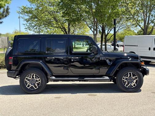 Black 2026 Jeep Wrangler Sahara