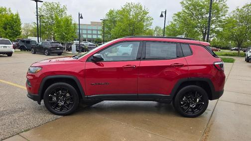 Red 2026 Jeep Compass Latitude
