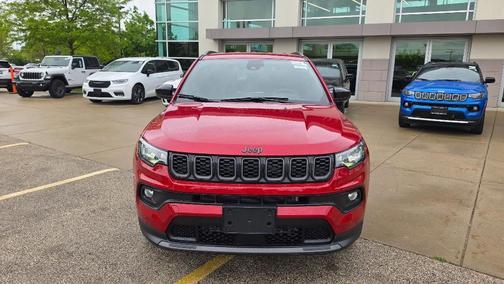 Red 2026 Jeep Compass Latitude