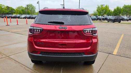 Red 2026 Jeep Compass Latitude