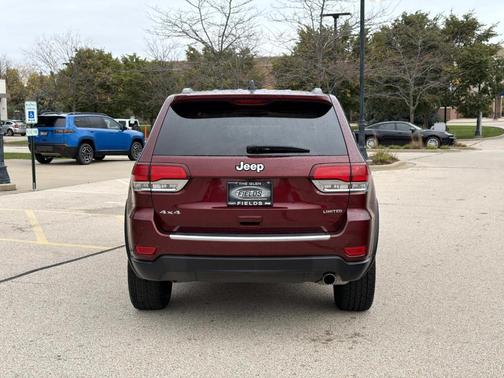 Velvet Red Pearlcoat 2022 Jeep Grand Cherokee WK Limited