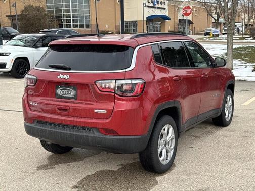 Red 2026 Jeep Compass Latitude