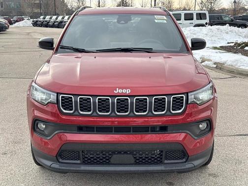 Red 2026 Jeep Compass Latitude