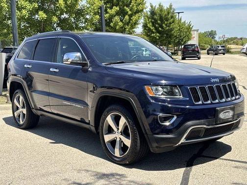 True Blue Pearlcoat 2015 Jeep Grand Cherokee Limited