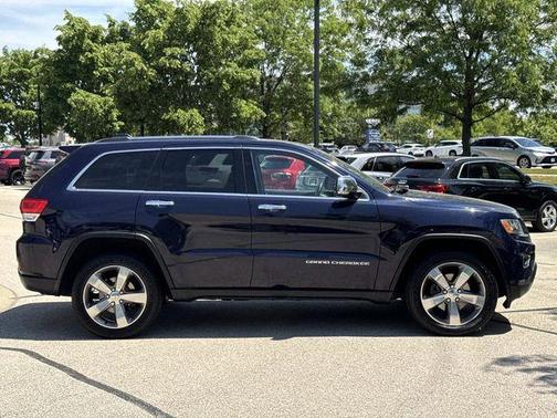 True Blue Pearlcoat 2015 Jeep Grand Cherokee Limited