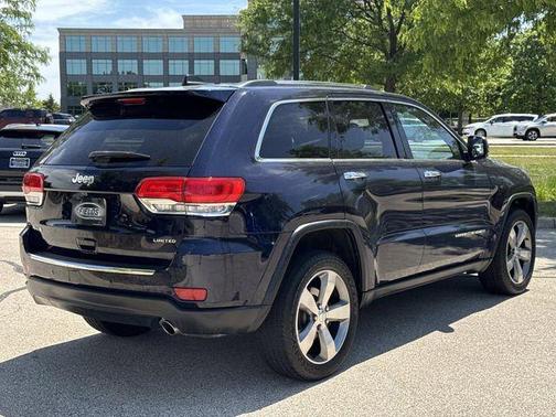 True Blue Pearlcoat 2015 Jeep Grand Cherokee Limited