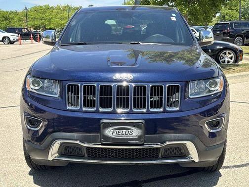 True Blue Pearlcoat 2015 Jeep Grand Cherokee Limited