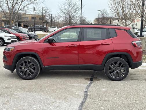 Red 2026 Jeep Compass Latitude