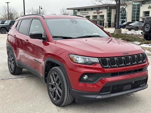Red 2026 Jeep Compass Latitude