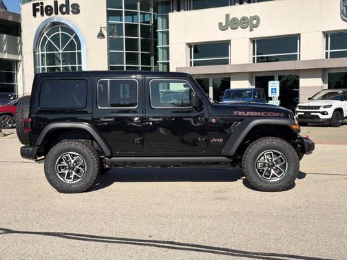 Black 2027 Jeep Wrangler Rubicon