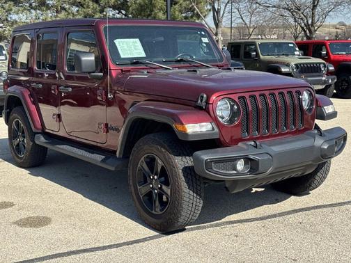 Snazzberry Pearlcoat 2021 Jeep Wrangler Unlimited Sahara Altitude