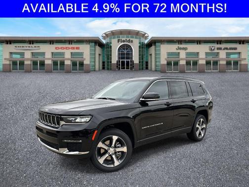 Diamond Black 2025 Jeep Grand Cherokee L Limited SUV