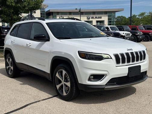 Bright White Clearcoat 2022 Jeep Cherokee Limited