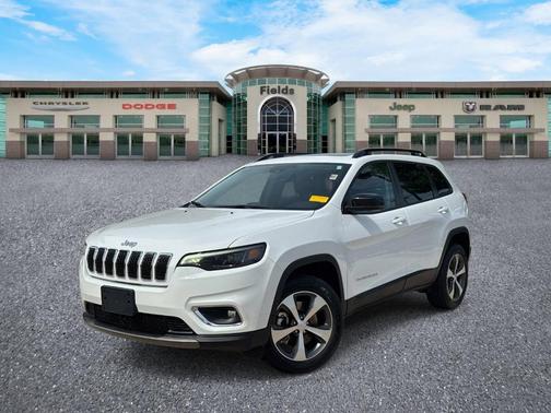Bright White Clearcoat 2022 Jeep Cherokee Limited