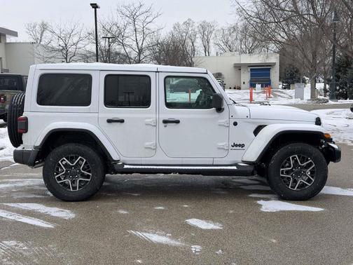 Bright White 2026 Jeep Wrangler Sahara