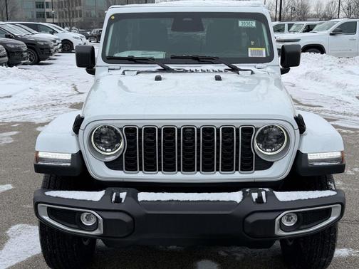 Bright White 2026 Jeep Wrangler Sahara
