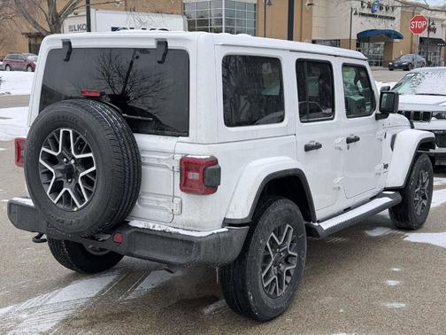 Bright White 2026 Jeep Wrangler Sahara