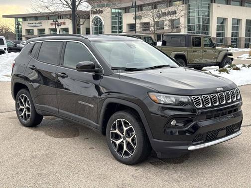 Diamond Black 2026 Jeep Compass Limited