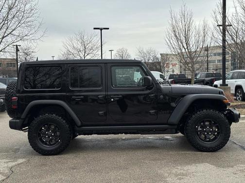 Black 2026 Jeep Wrangler Sport