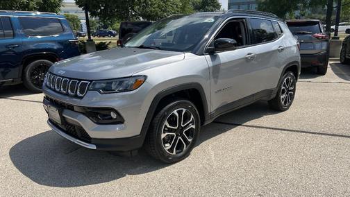 Billet Silver Metallic Clearcoat 2022 Jeep Compass Limited