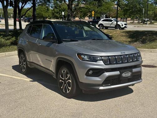 Billet Silver Metallic Clearcoat 2022 Jeep Compass Limited