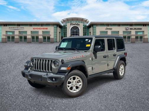 Sting Gray Clearcoat 2021 Jeep Wrangler Unlimited Sport