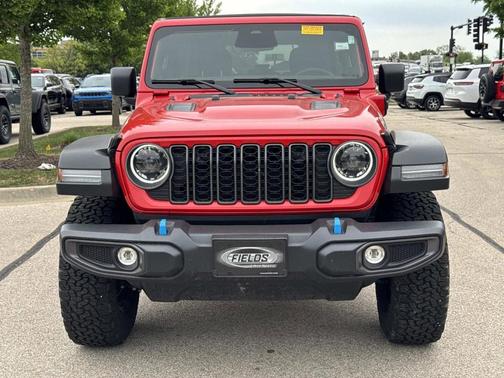 Firecracker Red Clearcoat 2025 Jeep Wrangler 4xe Rubicon