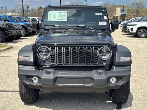 Black 2026 Jeep Wrangler Sport