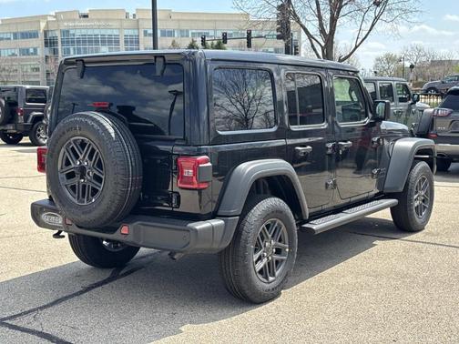 Black 2026 Jeep Wrangler Sport