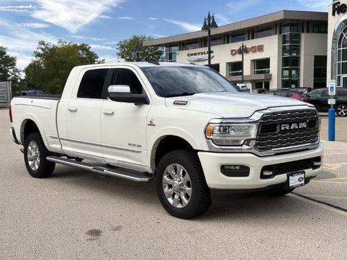 Pearl White 2022 RAM 2500 Limited