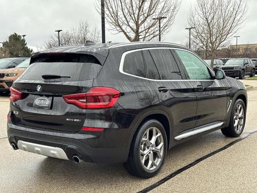 Black Sapphire Metallic 2021 BMW X3 xDrive30i