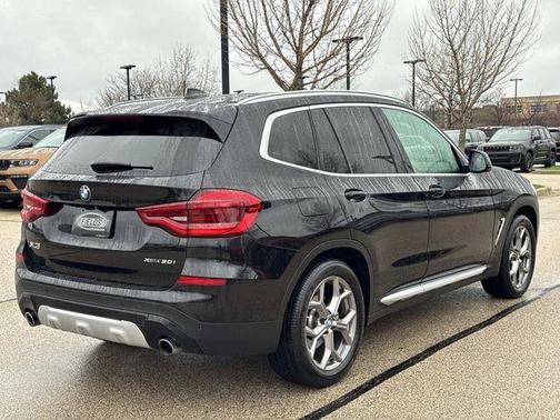 Black Sapphire Metallic 2021 BMW X3 xDrive30i
